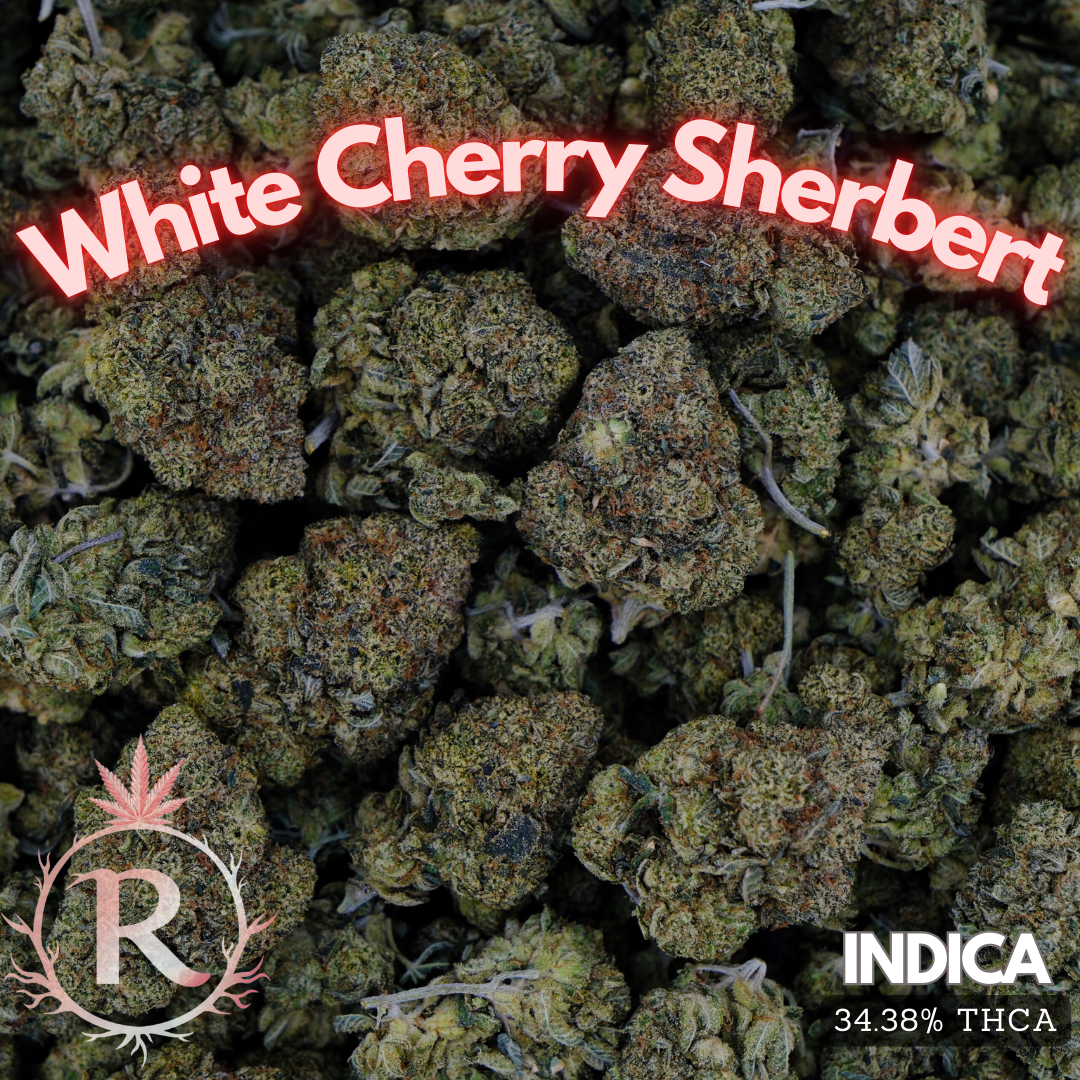 White Cherry Sherbet (Indica) | 4g-8g | RUUTS Top Shelf Reserve THC-A Flower